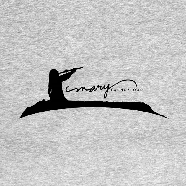 Mary Youngblood Logo Silhouette by PureMotionMedia